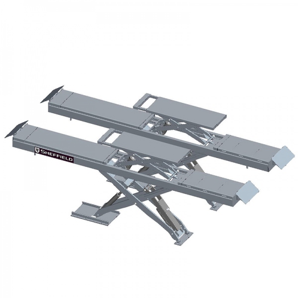 In-ground type scissor lift 5T